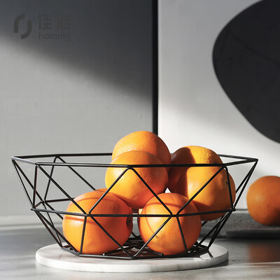 

Jiayi Polygonal Iron Fruit Basket Black PK0306D