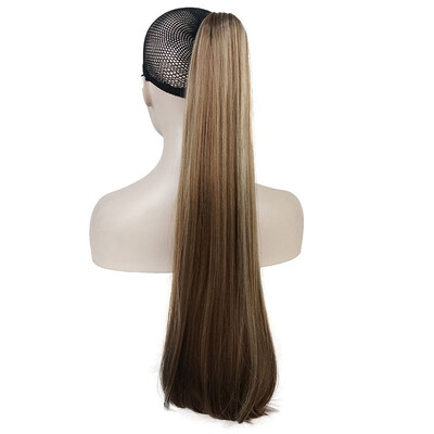 

StrongBeauty Claw Clip Ponytail Long straight Hairpiece Synthetic Hair Extension