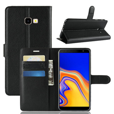 

for Samsung Galaxy J4 Plus J415F WIERSS Wallet Phone Case for Samsung Galaxy J4 2018 J400F Flip Leather Cover Case Etui Fundas