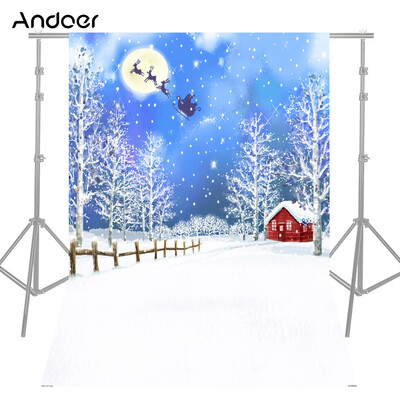 

Andoer 15 21m5 7ft High Quality Christmas Style Photography Background Baby Children Family Backdrop Photo Studio Pros