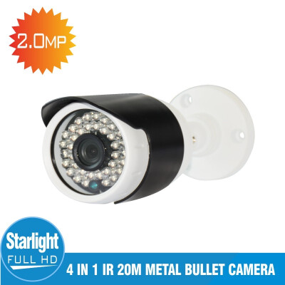 

20MP CCTV Security HD Camera Metal Case Outdoor Waterproof