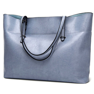 

Leather Tote Bag for Women Large Commute Handbag Shoulder Bag Zipper Womens Work Satchel Bag