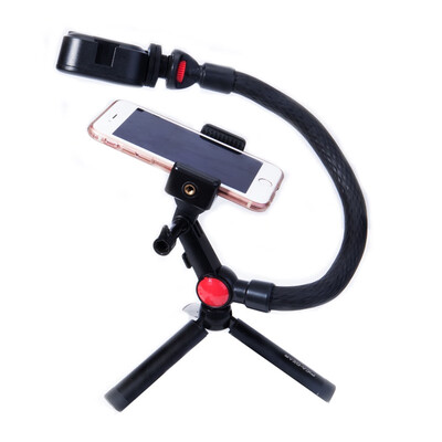 

Fotopro RM-001 black red Octopus SLR camera micro single mini portable self-timer mobile phone small live universal photography bracket tripod