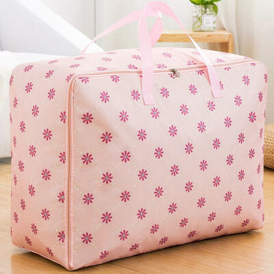 

Many beautiful recall thick storage bag Oxford cloth quilt bag extra large clothing sorting bag waterproof travel storage bag powder sun models 582238