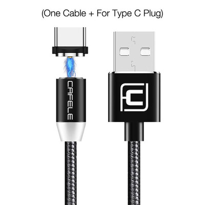 

100cm200cm LED Magnetic USB Cable Magnet Plug USB C Cable Micro USB Cable USB Cable for iPhone X 8 7 6 Plus 5S SE