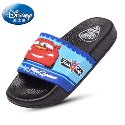 

DISNEY Disney Childrens Sandals&Slippers Cartoon Boys Comfortable Indoor Home Slippers in Childrens Black 180 Yard 6152