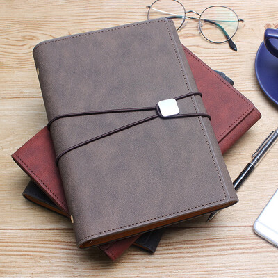 

NeillieN Business triple-fold loose-leaf notebook A5 notebook stationery creative imitation leather notebook office stationery