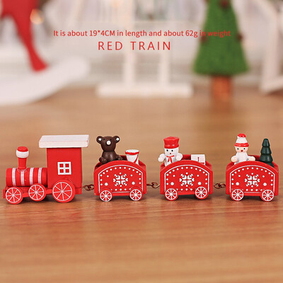 

NeillieN Christmas wooden trainsChristmas decorations Christmas gifts for childrens kindergartens Christmas ornaments gifts