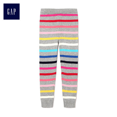 

GAP flagship store female young crazy color stripe series knit leggings 390494 fanatic stripe 3YRS
