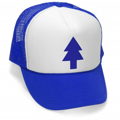 

Dippers Pine - Foam&Mesh Trucker Hat Blue
