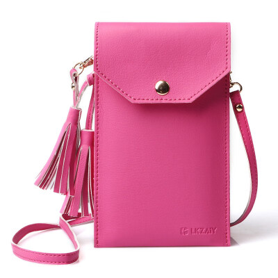 

Cell Phone Purse PU Leather Cross body Bag Touch Screen Phone Wallet Bags Fits Phones 62 Inch&Below