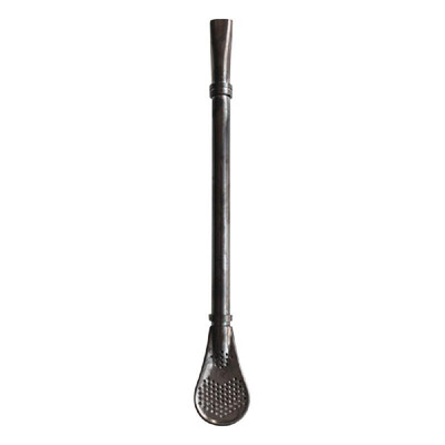 

304 Stainless Steel Straw Spoon Strainer Filter Shaker Mixing Tea Coffee Party Kitchen Wedding Gift Teaware