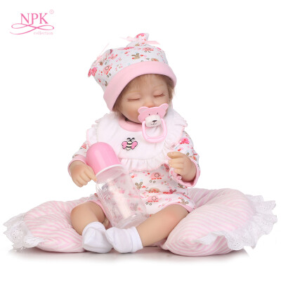 

16in Reborn Baby Rebirth Doll Kids Gift Cloth Material Body