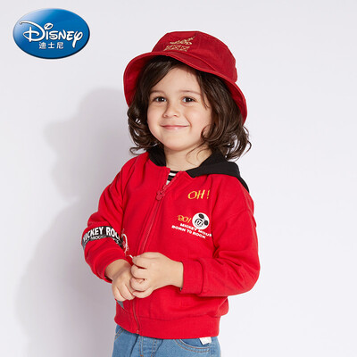 

Disney Disney self-employed childrens clothing boys childrens knitted fashion hooded jacket 2019 spring&summer new DA916579E02 Dahong 110