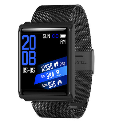 

N98 Smart Bracelet IPS Color Full Touch Fitness Tracker Heart Rate Monitor Blood Pressure Monitor Band Large Screen Sport Watch