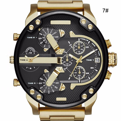 

Hot Mens Fashion Luxury Watch Stainless Steel Sport Analog Quartz Wristwatches