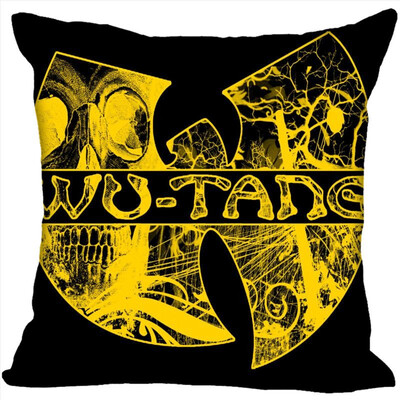 

Wu Tang Hot Sale Pillow Case High Quality New Years Pillowcase Decorative Pillow Cover For Wedding Decorative Christmas 35x35CM