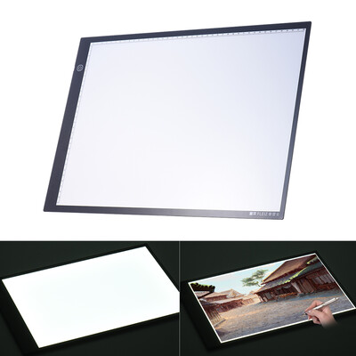 

Portable A3 LED Light Box Drawing Tracing Tracer Copy Board Table Pad Panel Copyboard with Memory Function Stepless Brightness Con