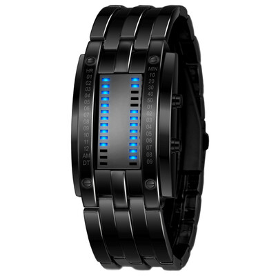 

Fashion Stainless Steel LED Digital Waterproof Wrist Watches