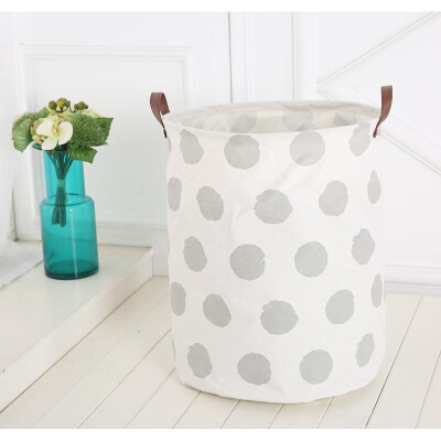 

NeillieN Household cloth dirty basket dirty basket folding basket toy clothing Cotton&linen Storage basket laundry basket