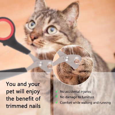

Professional Pet Dog Nail Clipper Scissors with Nail File 2PCS Tool for Animals Cats