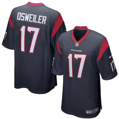 

Mens Football Jersey Houston Texans Brock Osweiler Navy Game Jersey