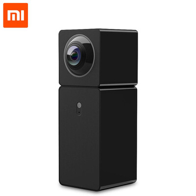 

Xiaomi Hualai Xiaofang 1080P Dual Lens Panoramic View Smart WIFI IP Camera Xiaofang Dual CMOS Camera for Smart Home - Black QF3
