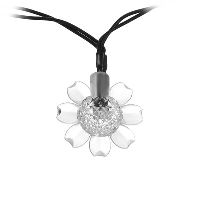

LCT - SLC - 036 50 LEDs Solar String Light Flower Blossom Decoration for Home Party Garden Patio
