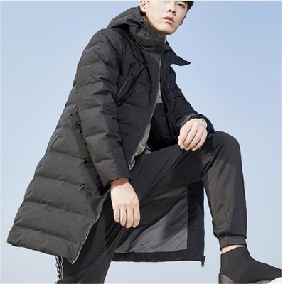

XIAOMI MI MIJIA xiaomiyoupin Uleemark mens mid - length seamless thick down jacket