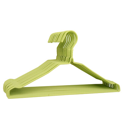 

Huiyi hangers dip plastic drying racks clothes hanging drying shoulders wet&dry adult children clothes hanging clothes support diameter 39mm bold 10 only HY-X303