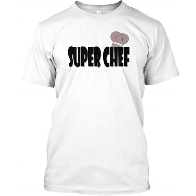 

Fun Cute Super Chef with Chef Hat Cook