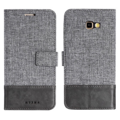 

Goowiiz Phone Case For Samsung Galaxy A3 A320A5 A520A7 A720 2017 Fashion Canvas Leather Wallet Full package flip Holder Stand