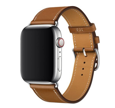 

for iwatch belt Series 4321 Genuine Leather Bracelet Leather Band For Apple Watch strap Single Tour 38mm 42mm 40mm 44mm
