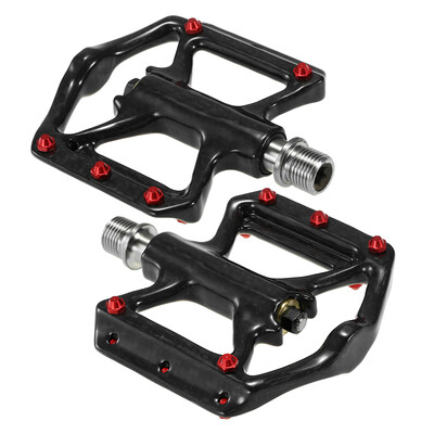 

Ultra Light Bike Pedals Lightweight Carbon Fiber Platform Pedals Three Bearing MTB Road Bike Bicycle Cycling Pedals Titanium Axle