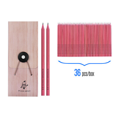 

MAOTAIZI Colorful Wooden HB Standard Pencil with Pencil Case Stationery Hexagonal Pencil Presharpened for School Office Drawing Sk