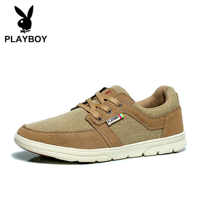 

Playboy PLAYBOY mens fashion sports&leisure shoes wear-resistant anti-slip bottom DS1028 khaki 41
