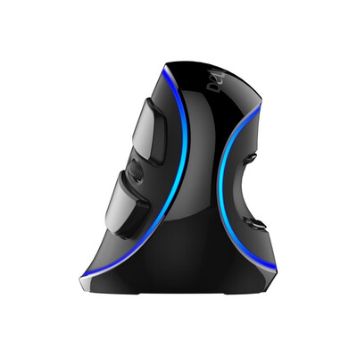 

Delux M618 Plus Blue Light Wired Optical Mouse 60010001600 DPI 3 Levels Ergonomic Mouse With 6 Buttons For PC Laptop Desktop