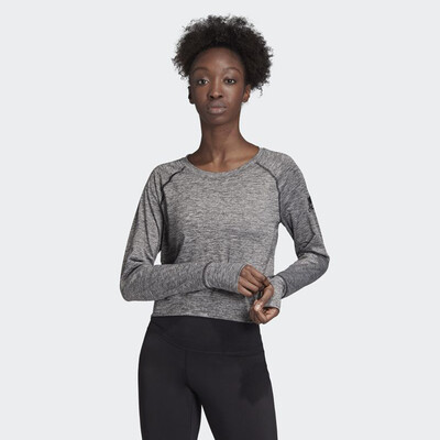 

Adidas ADIDAS Womens Training Series OPEN BACK CU Sports Sweater DU3411  Code