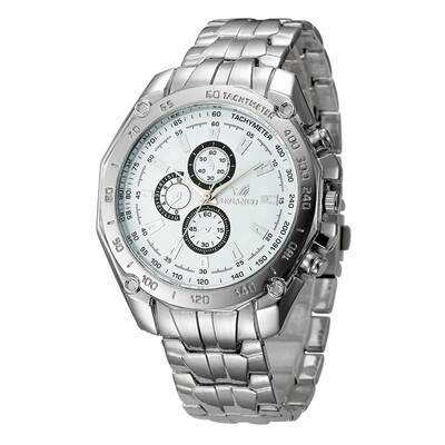 

Fashion Casual Large Dial Stainless Steel Analog Military Watch