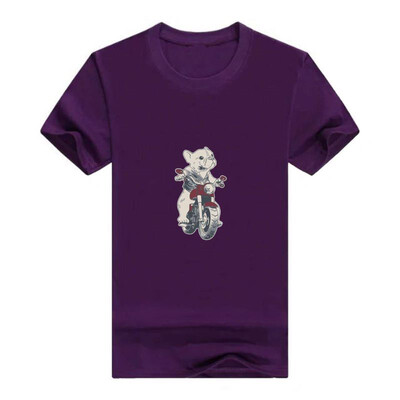

French Bulldog Gifts Frenchie on a Motorcycle Mans t-Shirt