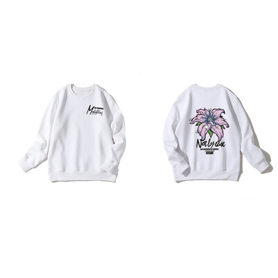 

Hoodie Women Funny Cat Looking Out Side Print Crewneck Sweatshirt Long Sleeve Kawaii Hoodies For Lady Girls Hipster