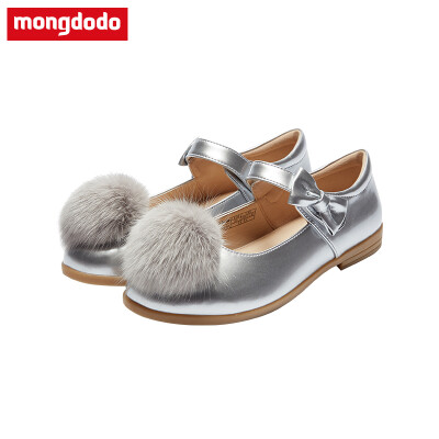 

Barabaras dreams more than mongdodo childrens clothing girls princess shoes 2019 spring new big childrens princess shoes 71121190150 ashes silver 31