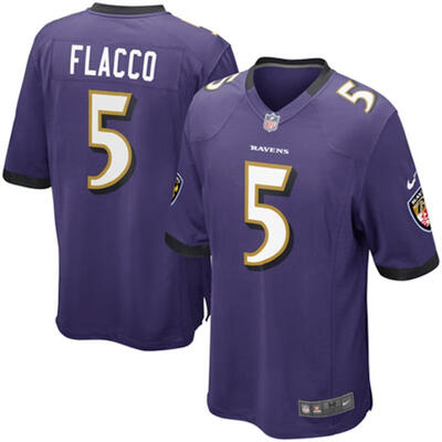 

Mens Football Jersey Baltimore Ravens Joe Flacco Purple Game Jersey