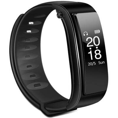 

Smart Bracelet Watch Heart Rate Monitoring Motion Detection Bluetooth Headset Features Combined