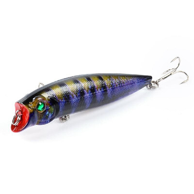 

Artificial Top Water Fishing Lure 3D Eyes Hard Popper Lures