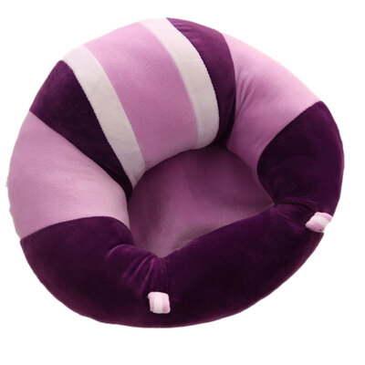 

Baby Support Seat Soft Plush Floor Seat Cartoon Stuffed Sofa Learn Sit Chair Deer Vein Pattern