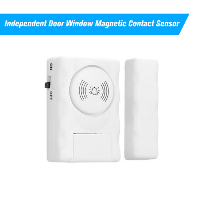 

Wireless Magnetic Door Sensor Independent Alarm Door Window Open Warning Intrusion Detector For Home Security Alarm System