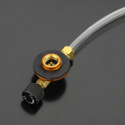 

Liquefied Gas Cylinder to Outdoor Burner Flat Tank Safe Inflatable Switching Charging Valve Adapter