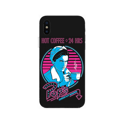

jughead jones Riverdale Soft Silicone Painting Case For Apple iPhone 6 6s 7 8 Plus X XR XS Max Soft TPU Printed Cover