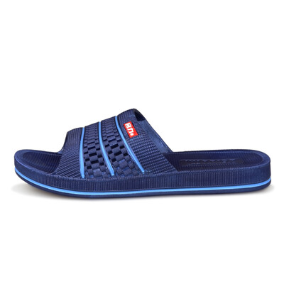 

Pull back Warrior mens home leisure bathroom outdoor beach walk sandals&slippers 3523 blue 40